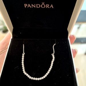Pandora sparkling tennis bracelet